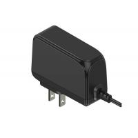 Quality Black / White AC DC Power Adapter 2 Prong 12V 2A US Plug Switching Power Supply for sale