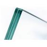 China 1.14PVB+6mm Toughened Glass Panels , Green Laminated Glass For Estate / Building Glass factory
