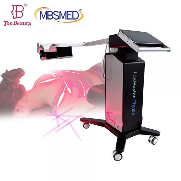 Quality Low Intensity Cold Laser Therapy Machine 405nm 635nm 10pcs Diodes LuxMaster Physio LLLT Laser for sale