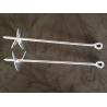 China 30 Inch Steel Earth Screw Anchors Hot Dip Galvanized With ISO9001 Standard factory