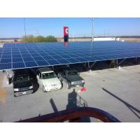 China Adjustable Solar Panel Parking , Anodized Aluminum Residential Solar Carport Kit factory