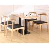 China Hans Wegner Replica Horn Design Solid Oak Wood Restaurant Dining Chair factory