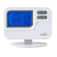 China Wireless 7 Day Programmable Central Heating Timer Thermostat 1 Year Warranty factory