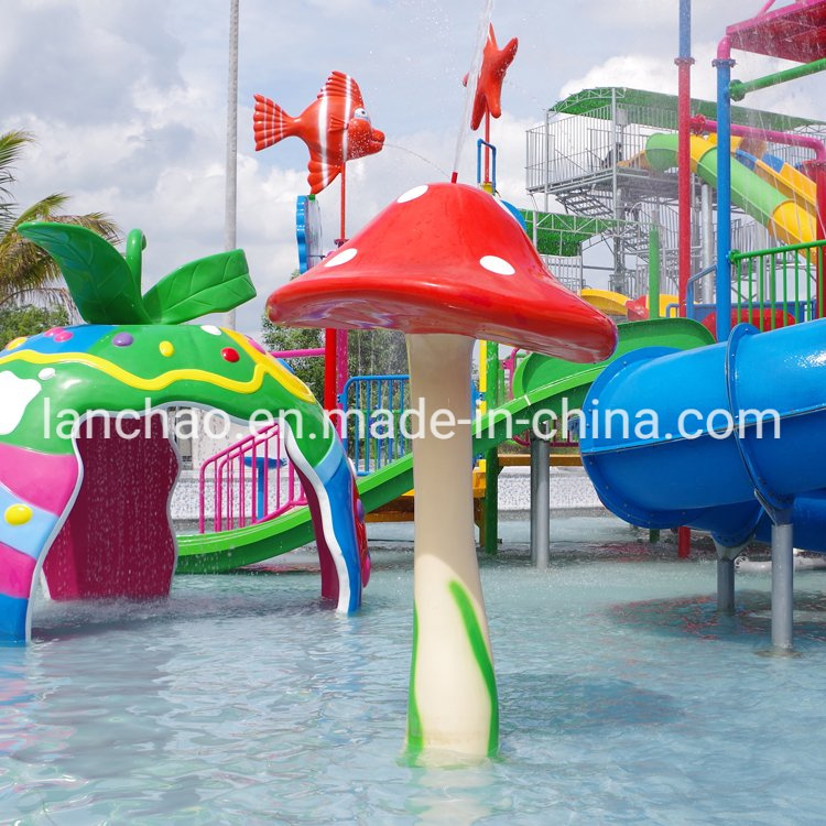 Fiberglass Outdoor Playground Resort Water Park Equipment