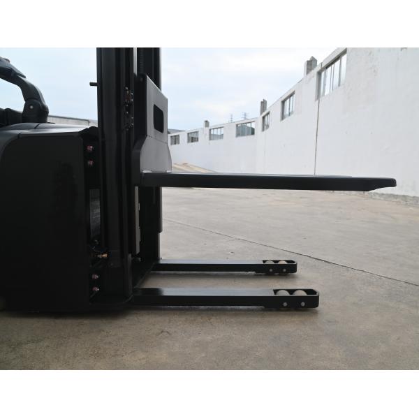 Quality ISO Certified Full Electric Stacker Forklift 1000kg Capacity With Reach battery for sale