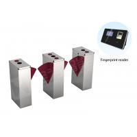 Quality Compact Design Flap Barrier Turnstile Gate Mechanical Access Control Entrance Security for sale