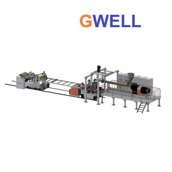 Quality PLA Degradable Production Machine Polylactic Acid Plastic Sheet Extrusion Machine For Lunch Boxes Blister Sheet for sale