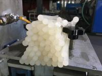 China High Speed EVA Hot Melt Glue Stick Making Machine Single Screw Extrusion Machine factory