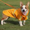 China Waterproof Windproof Rainproof Reflective Design Poncho Pu Dog Clothes factory