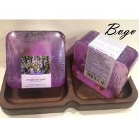 China Lavander Extract Whitening Face Soap Purple Color Sensitive Skin Cleanser 120g factory