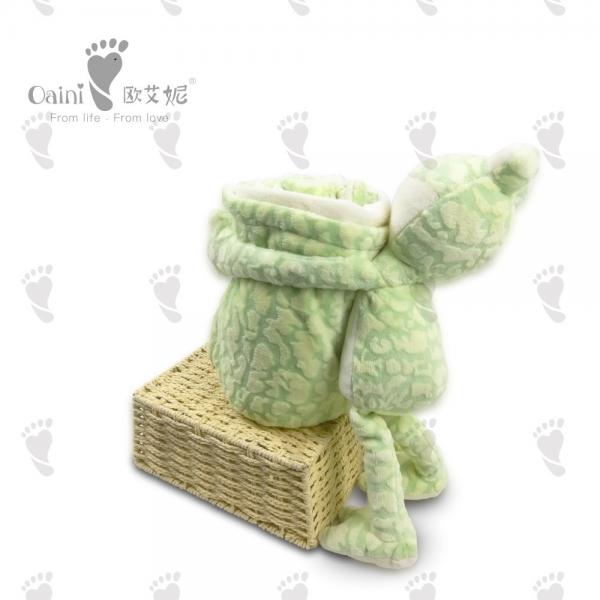 Quality Stuffed Child Friendly Baby Comforter Toy Rectangular Fog Linen Blanket for sale