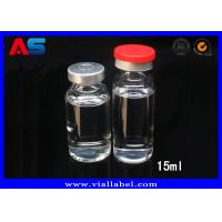 China Blue / white / Black 3ml 15ml Pharmaceutical Tubular Small Glass Containers With Lids factory
