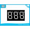 China 7 Segment Led Display 3 Digit , Blue / Green 0.39 Inch Digital Clock Led Display factory