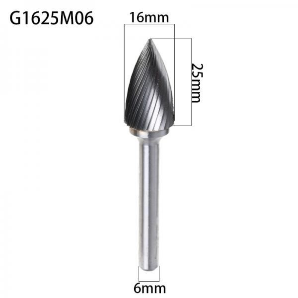 Quality YG8 Industrial Cylindrical Carbide Burr Rotary Rasp For Drill Customized Shank Diamter for sale
