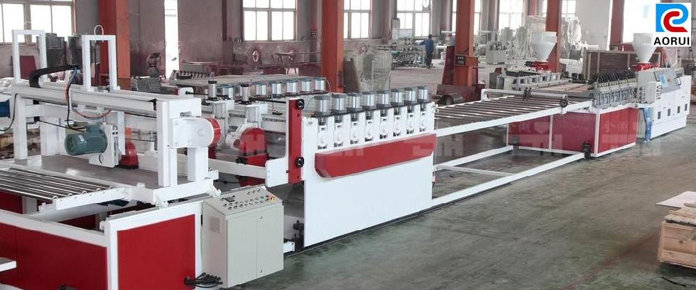 China PVC WPC Board Production Line Construction Template Formwork Building Kitchen Board Making factory
