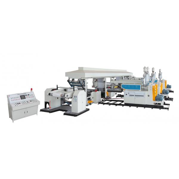 Quality PE And PP Coated Paper Coating machine With Three Colors Gravure Printing for sale