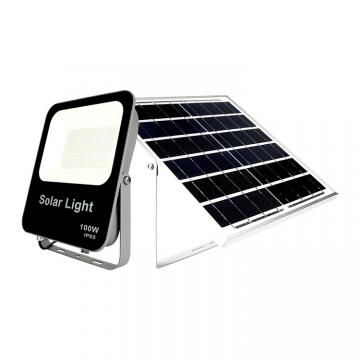 Quality 10000 Lumens Reflectores IP65 Outdoor Water Discharge 12 volt 100w Solar Flood for sale