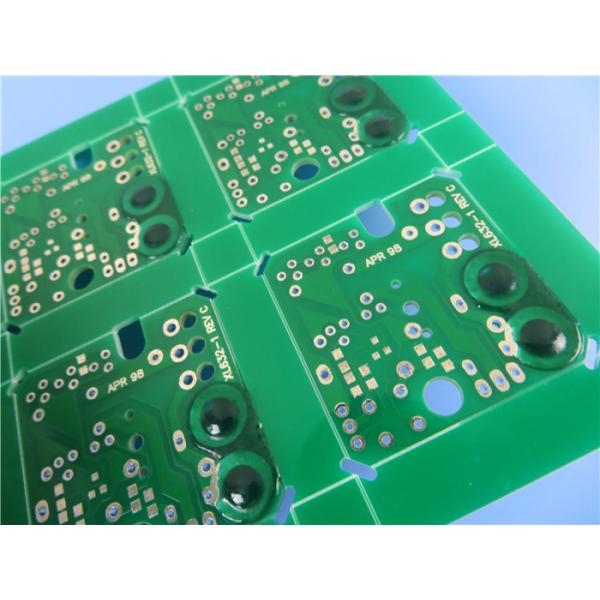 Quality PCB with Peelable Mask Double Sided Circuit Board Built on Tg170 FR-4 Coating HASL. for sale