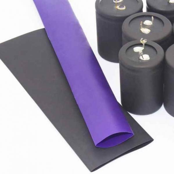 Quality Purple Heat Shrink Insulation Tube 2x PE 6mm Fire Resistant for sale