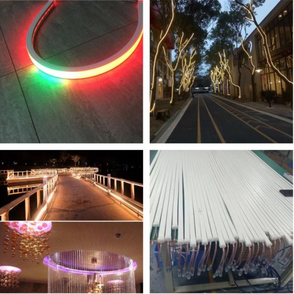 Quality RGB Waterproof LED Strip Light Flexible Outdoor IP66 Outdoor Standard Connectors for sale
