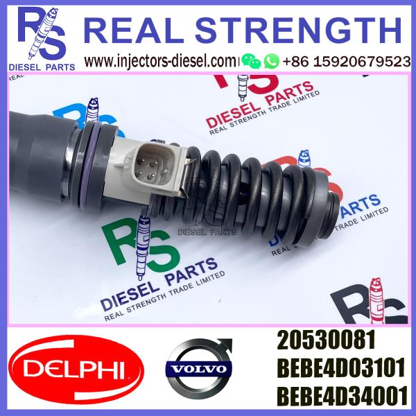Quality BEBE4D03101 DELPHI Fuel Injector BEBE4D34001 20530081 For RVI MD9 3503 EURO 4 for sale
