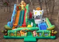 China Children Jungle Theme Inflatable Amusement Park With 2 Years Warranty factory