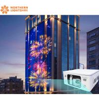 China 3D Projection Mapping Projector 8500 Lumens building projection mapping factory