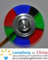 China Color Wheel for NEC projector, Optoma projector, Panasonic projector, Lampdeng China factory