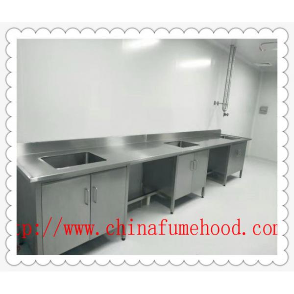 Quality Antirust Stainless Steel Laboratory Casework , Waterproof Metal Lab Cabinets for sale