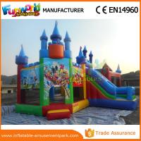 China Lovely Mickey Mouse Inflatable Bouncer Slide For Park CE Certifications factory