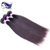 Quality 10 Inch Virgin Peruvian Hair Extensions , Peruvian Straight Hair Bundles for sale