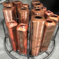 China Square Thickness 10mm Copper Mould Tube Continuous Casting factory
