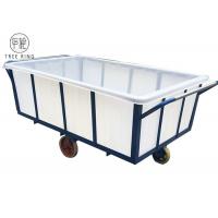China Textile Industrial Wet Poly Box Truck On Wheels With Galvanized Steel Durable K1600L factory