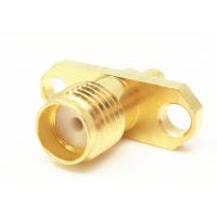 Quality Small Volume Female 2 Holes Flange Mount SMA Antenna Connector for sale