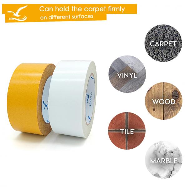 Quality Self Adhesive Double Sided Outdoor Carpet Tape Strong Adhesion Without Pollution for sale