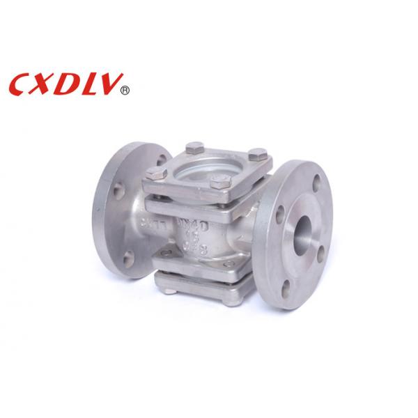 Quality Double Flange PN40 High Pressure Sight Glass Casting Stainless Steel CF8 for sale