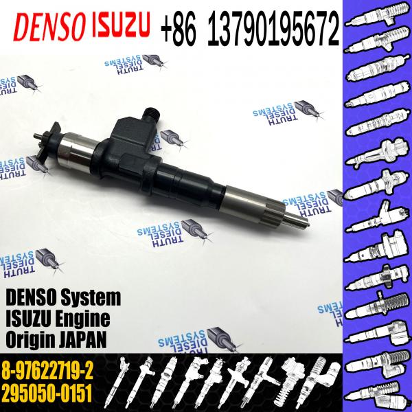 Quality New Diesel fuel common rail injector 295050-0151 295050-0152 8-97622719-2 8 for sale