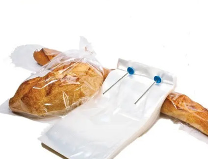 Quality Custom Micro Perforated Bread Bag Transparent Poly Food Packaging Recyclable for sale