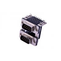 China Male Micro D Sub Connector Voltage Resistance 500V VGA Connector Socket Combination for sale