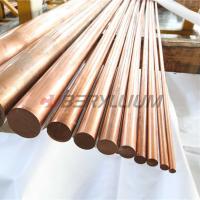 Quality UNS.C18150 Chromium Zirconium Copper Alloy Copper Rods With High Electrical for sale