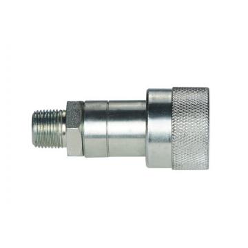 Quality Ball Vavle Seal Threaded Coupling For Hydraulic Jacks QKTL Series Cr3 Zinc for sale