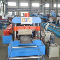 China 45 Steel Scaffold Plank Roll Forming Machine High Speed 10-15m/Min factory