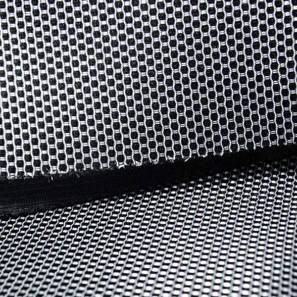 Quality 320 - 400GSM 3D Mesh Material Polyester Mesh Material For Suit Luggage for sale