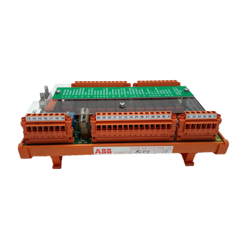 Quality CMA 132 ABB PLC Generator Relay Terminal Board I/O DCS 3DDE300412 for sale