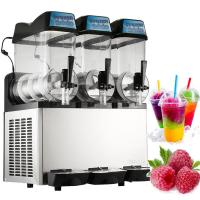 China 12L×3 800W Ice Slush Machine , Commercial Slush Machine For Frozen Beverage factory
