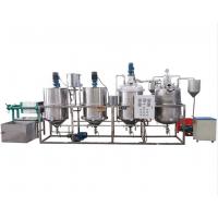 China Mini Vegetable Oil Refinery Equipment High Efficiency Palm Oil Refining Machinery factory