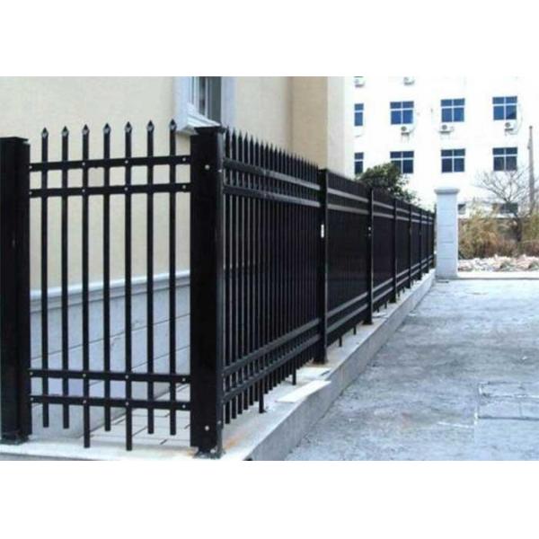 Quality Galvanized Welded 1.8x2.4m Tubular Steel Fence OHSAS Approval for sale