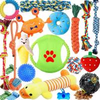 China Dog Puppy Toys Pack, Puppy Chew Toys for Fun Teeth Cleaning, Dog Squeak Toys,Treat Dispenser Ball, Tug of War Toy factory