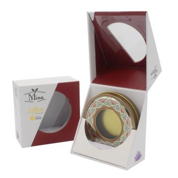 Quality Custom Logo Printed Blank Zafran Saffron Jar Bottle Packing Packages Box for sale