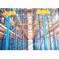 China Industrial Powder Coating Heavy Duty Radio Shuttle Racking System 1500kg/Layer for sale
